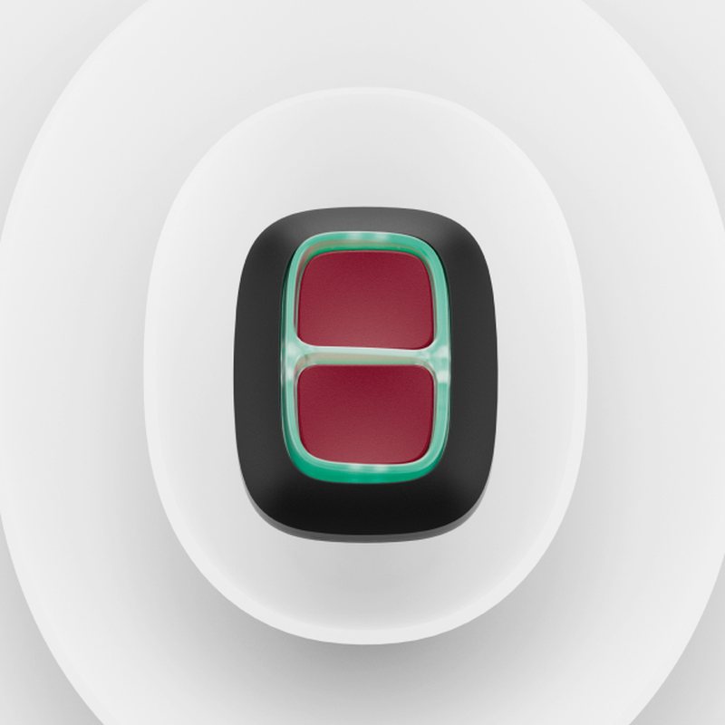 DoubleButton: Paniekknop voor een stil of luid alarm bij een noodsituatie