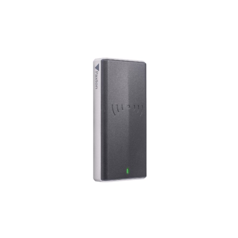 Paxton10 slimline reader: Slanke lezer van 48 mm voor deurstijlen, met bluetooth voor de Paxton Key app