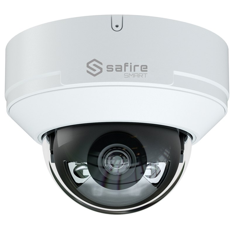 SF-IPD040A Dual Light: Vandaalbestendige dome met wit licht en infrarood voor entrees en plafonds