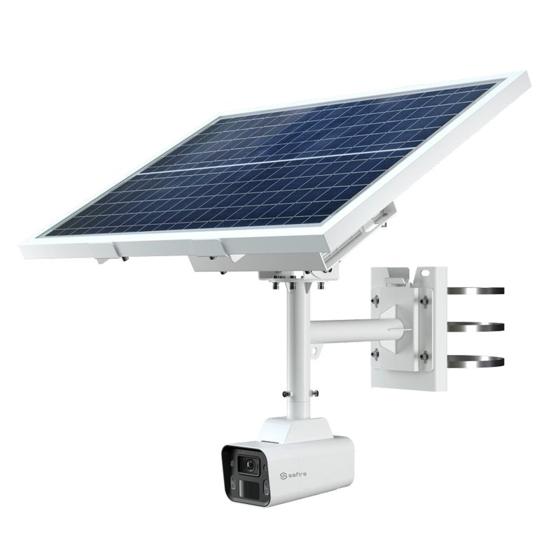 SF-IPB382CA Solar 4G: Camera met zonnepaneel en 4G: bewaking zonder stroom of internet op locatie