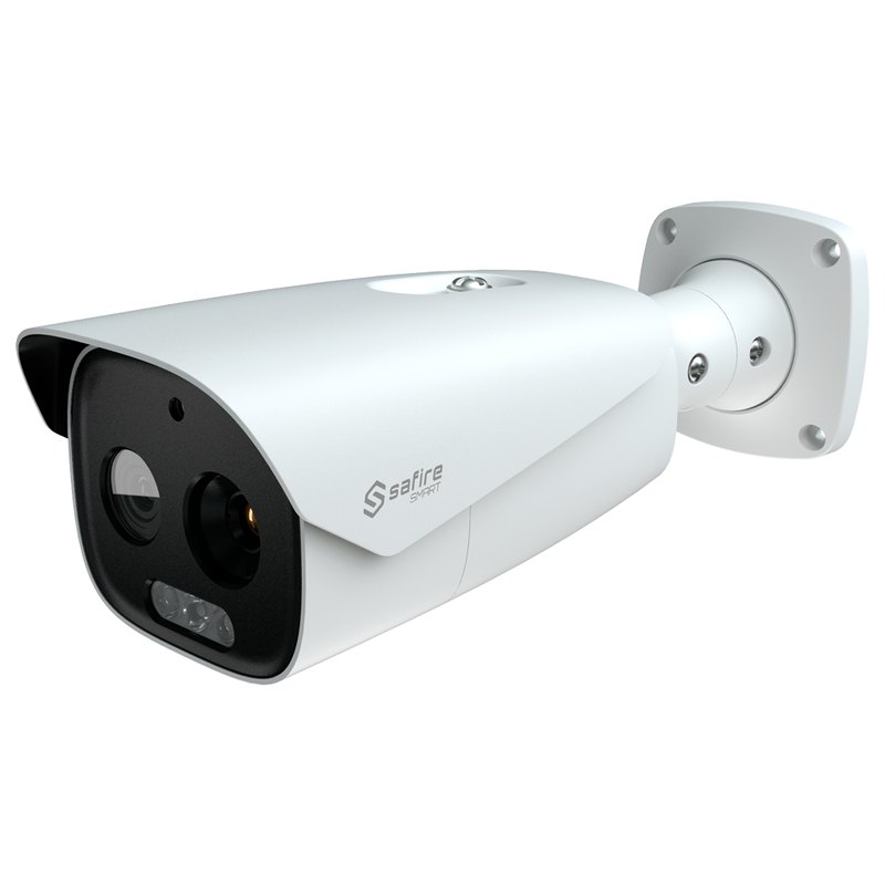 SF-IPTB640A: Thermische bi-spectrum bullet: warmtebeeld én kleurbeeld voor terreinen