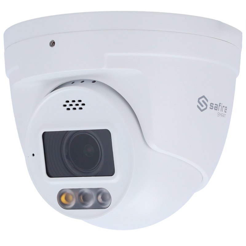 SF-IPT511ZA: Turret met motorzoom, spraak en wit licht voor gerichte beveiliging
