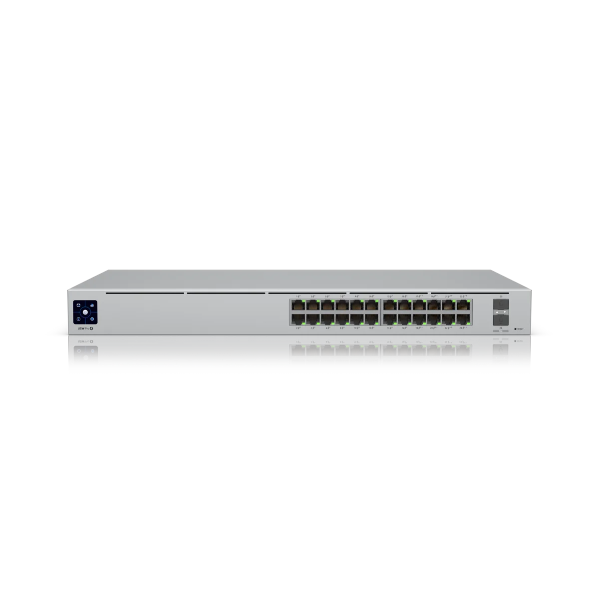 Switch Pro 24 PoE: 24 poorten met PoE voor grotere camerasystemen en kantoren
