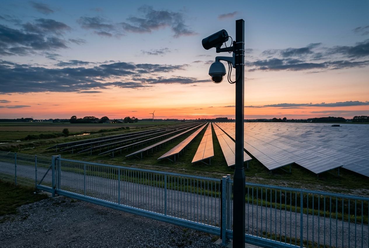 Beveiliging voor zonneparken