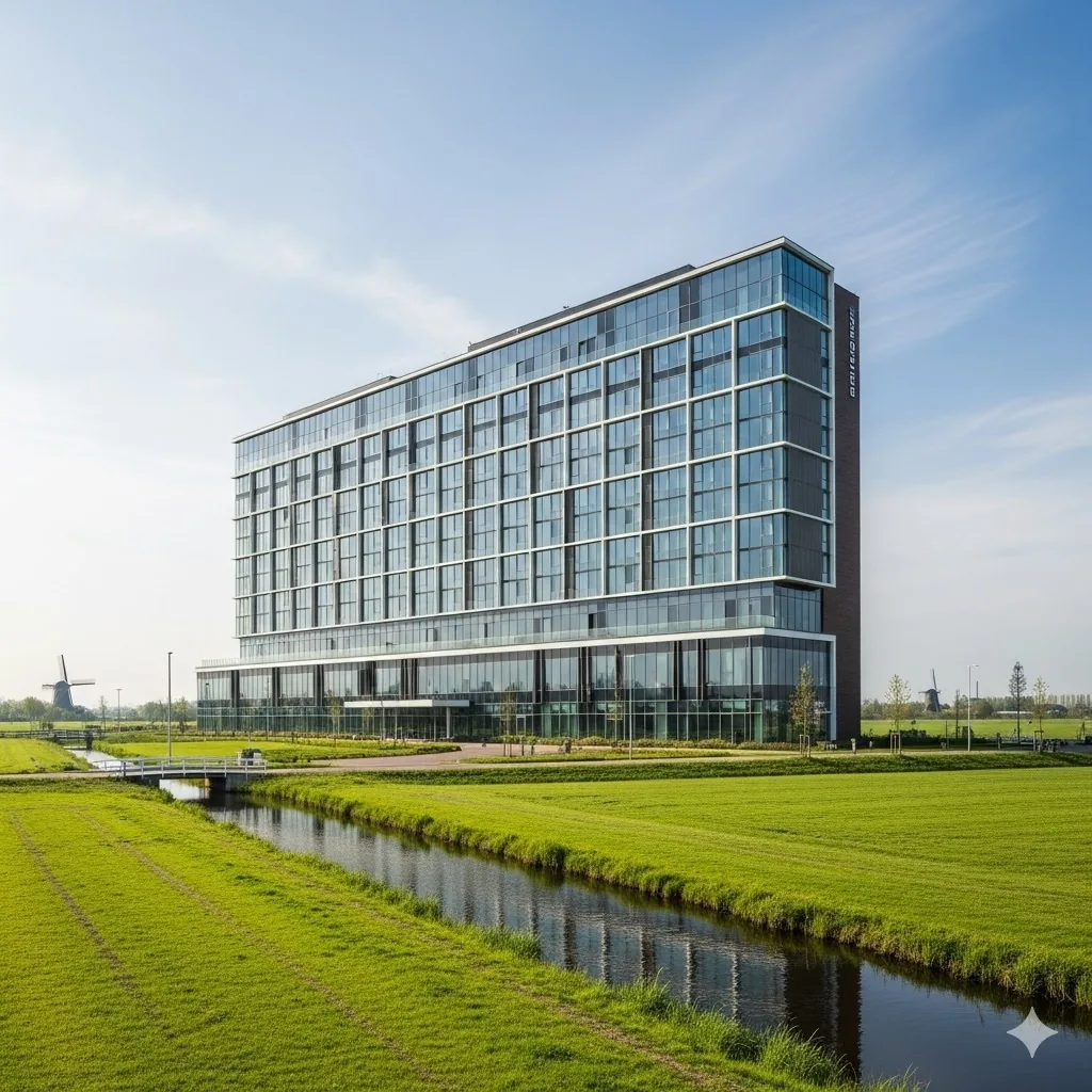 Akuvox intercom bij hotelentree